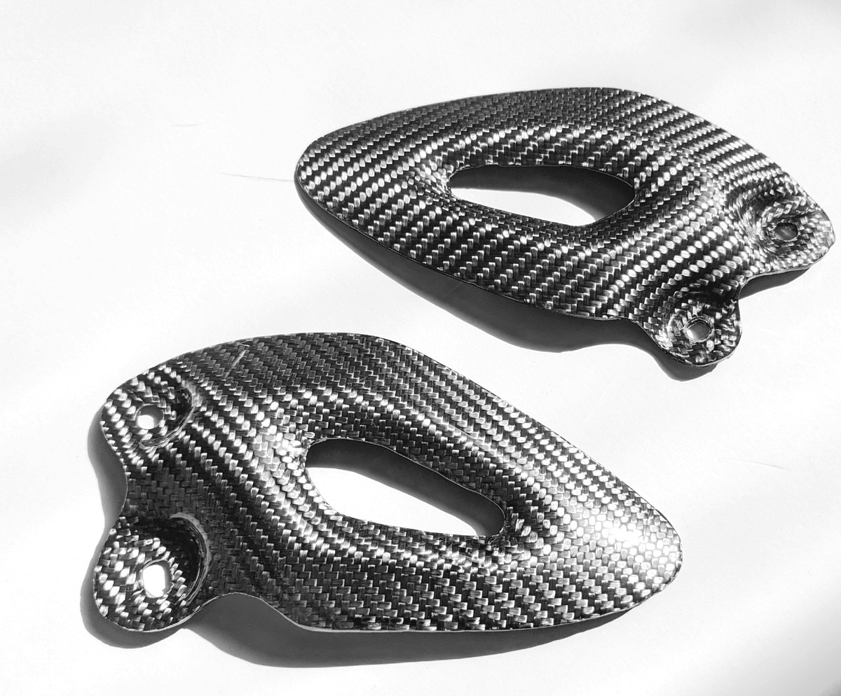 Heel Protectors Carbon Vs Silver Carbon